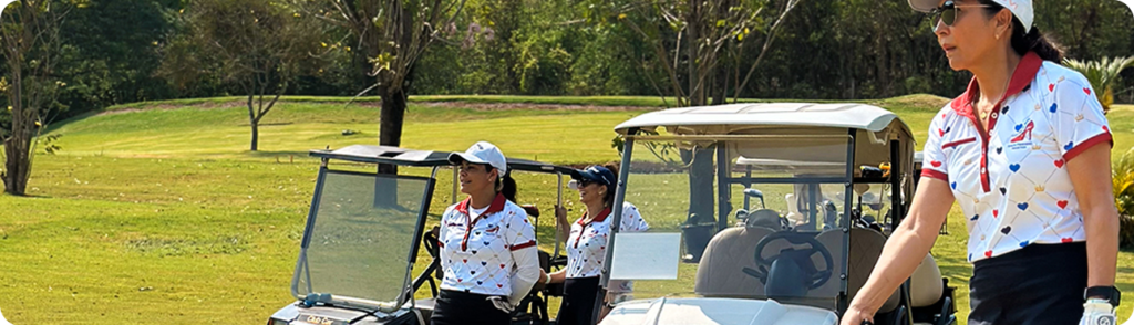 O Aguativa apoia o golfe feminino